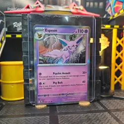 Espeon Prismatic Evolutions Holo Pokemon TCG 033/131 Scarlet & Violet Rare - Image 3