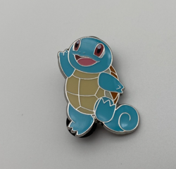 Pokemon Squirtle TCG Enamel Official Pin - Image 1