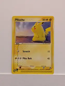 Pikachu 72/100 EX Sandstorm (E-Series) Regular Vintage 2003 Pokemon - NM/LP - Image 2