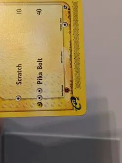 Pikachu 72/100 EX Sandstorm (E-Series) Regular Vintage 2003 Pokemon - NM/LP - Image 3