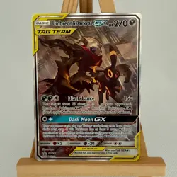 Umbreon & Darkrai GX SM241 Tag Team Black Star Promo 2020 Pokemon Card NM - Image 1