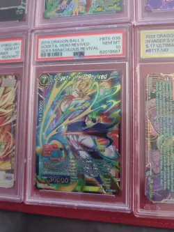 Dbs Psa10 Bulk Bundle Deal 9 Graded Psa10 Cards Goku And Others - Image 3