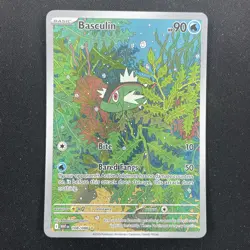 Basculin - Alt Art - 108/086 - White Flare - Illustration Rare Pokemon Card - Image 1