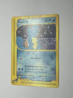 Squirtle - 132/165 Expedition Set - Pokemon Card NM - Image 2