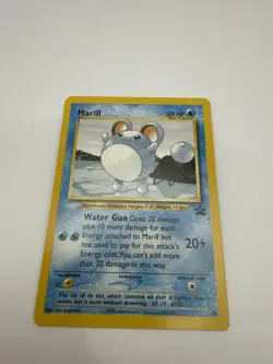 Marill Pokemon Neo Genesis # 29 Black Star Promo Card 2000 WOTC - Image 1