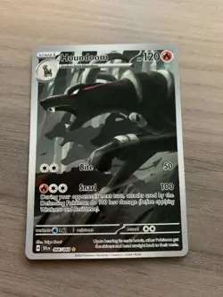 Pokemon Card TCG Houndoom 66/64 Illustration Rare IR Shrouded Fable - Image 2