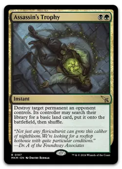 Assassin's Trophy #187 (NM) Murders Karlov Manor MKM Magic MTG - Image 1