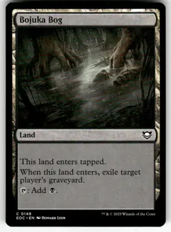 BOJUKA BOG #149 MTG COMMANDER: EDGE OF ETERNITIES COMMON - Image 1