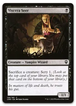 Viscera Seer #158 (NM) Commander Legends CMR Magic MTG - Image 1