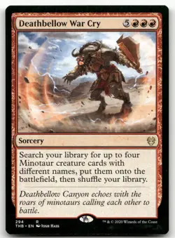 Deathbellow War Cry #294 (NM) Theros Beyond Death THB Magic MTG - Image 1