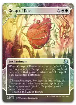 Grasp of Fate #3 (Foil) (NM) Wilds of Eldraine WOT Magic MTG - Image 1