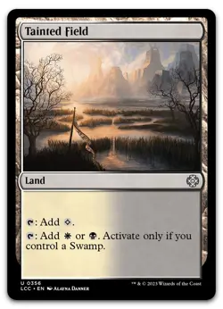 Tainted Field #356 (NM) Lost Caverns of Ixalan LCC Magic MTG - Image 1