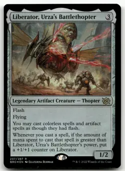 Liberator, Urza's Battlethopter #237 (Foil) (NM) Brothers' War BRO Magic MTG - Image 1