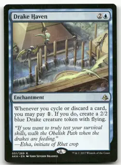 Drake Haven #51 (LP) Amonkhet AKH Magic MTG - Image 1