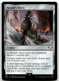 Herald's Horn #241 (NM) Warhammer 40,000 40K Magic MTG - Image 1