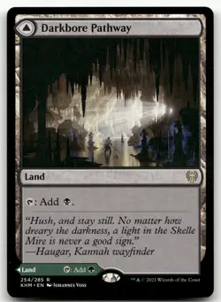 Darkbore Pathway #254 (NM) Kaldheim KHM Magic MTG - Image 1