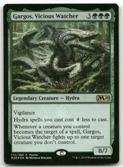 Gargos, Vicious Watcher #172 (Foil) (NM) Core Set 2020 M20 Magic MTG - Image 1