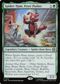 Spider-Ham, Peter Porker R Marvel's Spider-Man 114 NM - Image 1