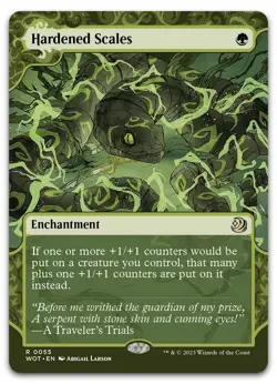 Hardened Scales #55 (NM) Wilds of Eldraine WOT Magic MTG - Image 1