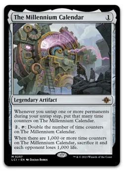 The Millennium Calendar #257 (NM) Lost Caverns of Ixalan LCI Magic MTG - Image 1