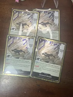 One Piece - Ground Death Foil OP14-096 Playset (x4) The Azure Sea's Seven - Image 2