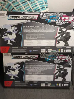 Pokemon TCG (2) Black Bolt & White Flare Unova Heavy Hitters Premium Collection - Image 3