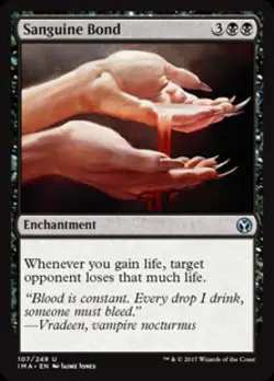 Sanguine Bond -Foil Light Play MTG Iconic Masters - Image 1