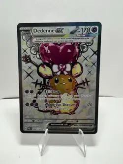 Dedenne ex 239/193 SV02: Paldea Evolved (PAL) Full Art Pokemon Card NM - Image 1