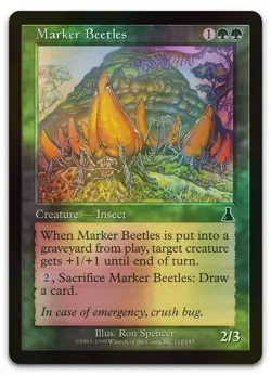 Marker Beetles #112 (Foil) (LP) Urza's Destiny UDS Magic MTG - Image 1