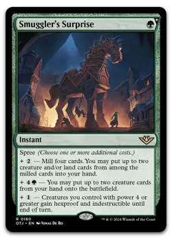 Smuggler's Surprise #180 (NM) Thunder Junction OTJ Magic MTG - Image 1