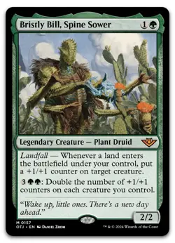 Bristly Bill, Spine Sower #157 (NM) Thunder Junction OTJ Magic MTG - Image 1