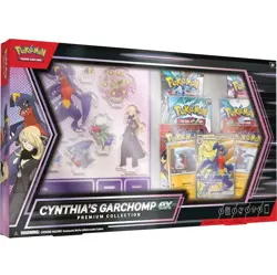 Pokemon TCG: Cynthia’s Garchomp ex Premium Collection box Sealed - Image 2