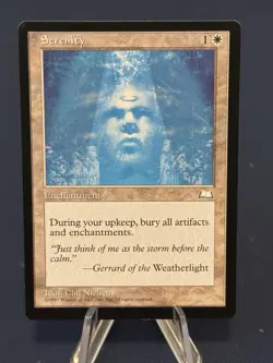 MTG - Magic The Gathering - Serenity - Weatherlight - NP/NM! - Image 1