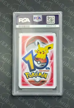 Pokemon PSA 10 Mew Red Ace Of Spades 10Th Anniversary Poker 2006 Japanese - Image 3