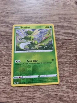 Pokemon TCG Scyther Sword & Shield-Astral Radiance 005/189 Reverse Holo Common - Image 1