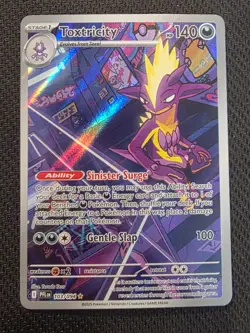 Me02: Phantasmal Flames Pokemon TCG Toxtricity #103/094 -IR - Image 1
