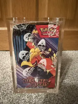Pokemon TCG Destined Rivals Booster Box 36 Packs Brand New/Sealed + Acrylic Case - Image 3