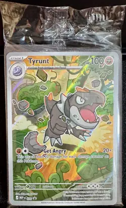 Tyrunt 070 Pokemon TCG Perfect Order ETB Black Star Promo Full Art Sealed - Image 1