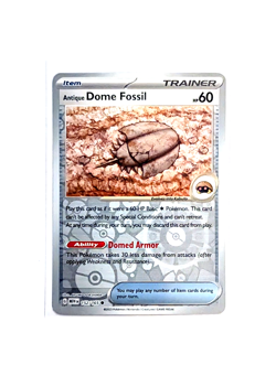 Antique Dome Fossil 152/165 Common Reverse Holo POKEMON TCG S&V 151 MEW ENGLISH - Image 1