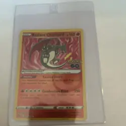 Pokemon Radiant Charizard 011/078 GO Radiant Rare Holo Basic 160HP English - Image 1