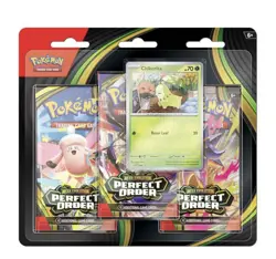 x3 Pokemon TCG Mega Evolution Perfect Order Booster Promo Packs Lot 3 pack - Image 1