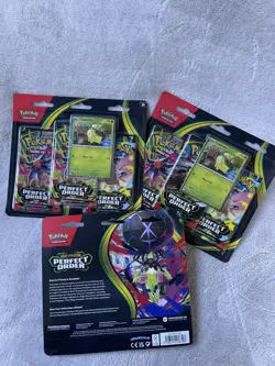 x3 Pokemon TCG Mega Evolution Perfect Order Booster Promo Packs Lot 3 pack - Image 4