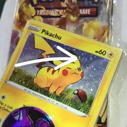 SEALED SWIRL 🌀💫 Darkness Ablaze Blister Pack Pikachu SWSH039 Promo Pokemon - Image 2