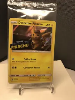 Pokemon TCG Detective Pikachu SM190 Stamped - NEW - Sealed In packet. - Image 1