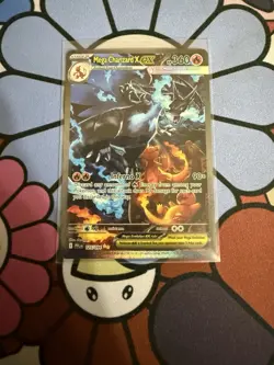 Pokemon Mega Charizard X EX 125/094 Phantasmal Flames Holo Special Illustration… - Image 3