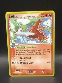 Pokemon TCG 2006 - Holon Phantoms Latias Delta Species 11/110 Holo Rare - Image 1