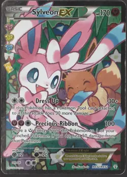 Sylveon EX RC32/RC32 Pokemon TCG Generations Radiant Collection Holo Ultra Rare - Image 1