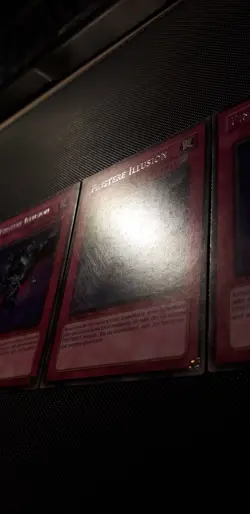 Yu-Gi-Oh! 3x Finstere Illusion, PTDN-DE071, Rare, 1. Auflage, Deutsch, Good - Image 3
