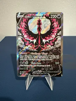 Galarian Moltres V (Alternate Full Art) 177/198 Swsh06: Chilling reign - Image 1