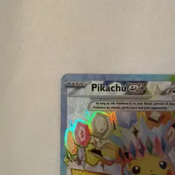 Pokemon TCG Surging Sparks Pikachu EX 219/191 NM Condition Secret Rare - Image 4